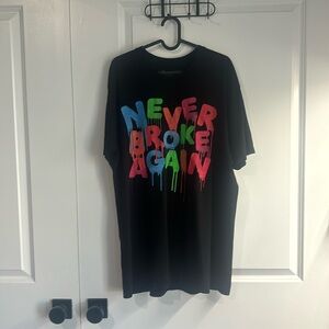 NBA Young boy shirt. Never broke again